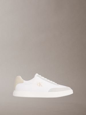 multi brooke - canvas signature logo trainers for men calvin klein