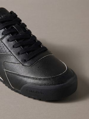 black/dk ecru ck kay - hardloopsneakers met laag profiel voor heren - calvin klein