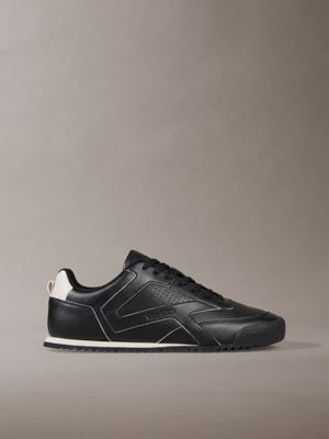 black ck kay - hardloopsneakers met laag profiel voor heren - calvin klein