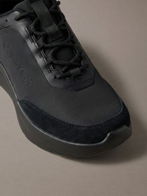 ck curve - sneakers runner leggere triple black da uomini calvin klein