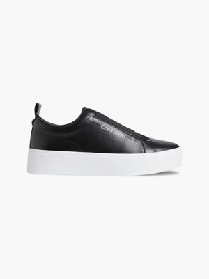 calvin klein slip ons