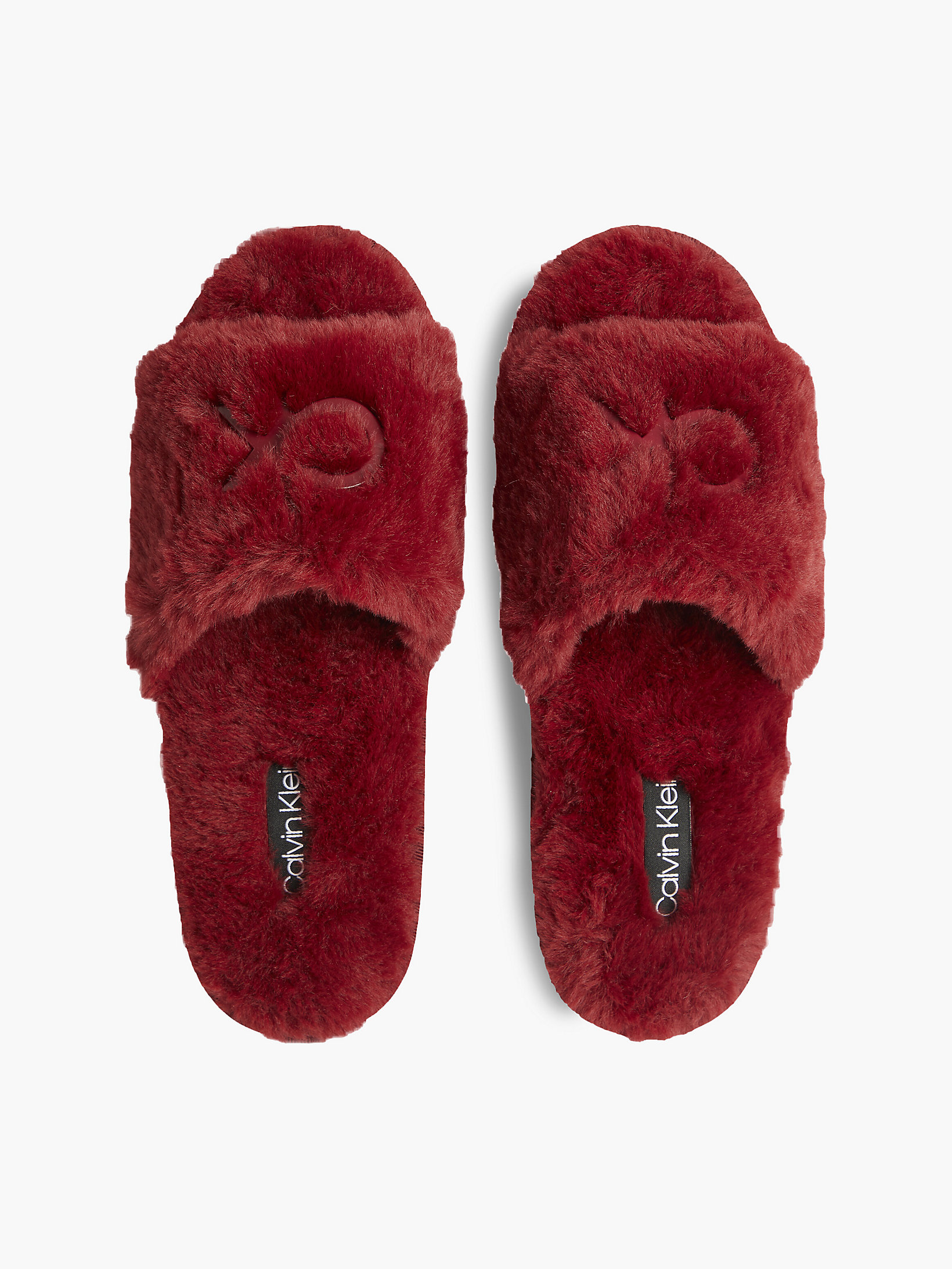 Recycled Faux Fur Slippers Calvin Klein® | HW0HW00634XB8