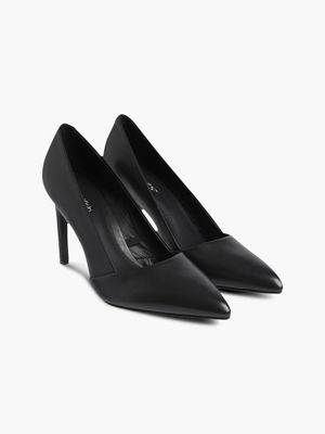 calvin klein leather pumps