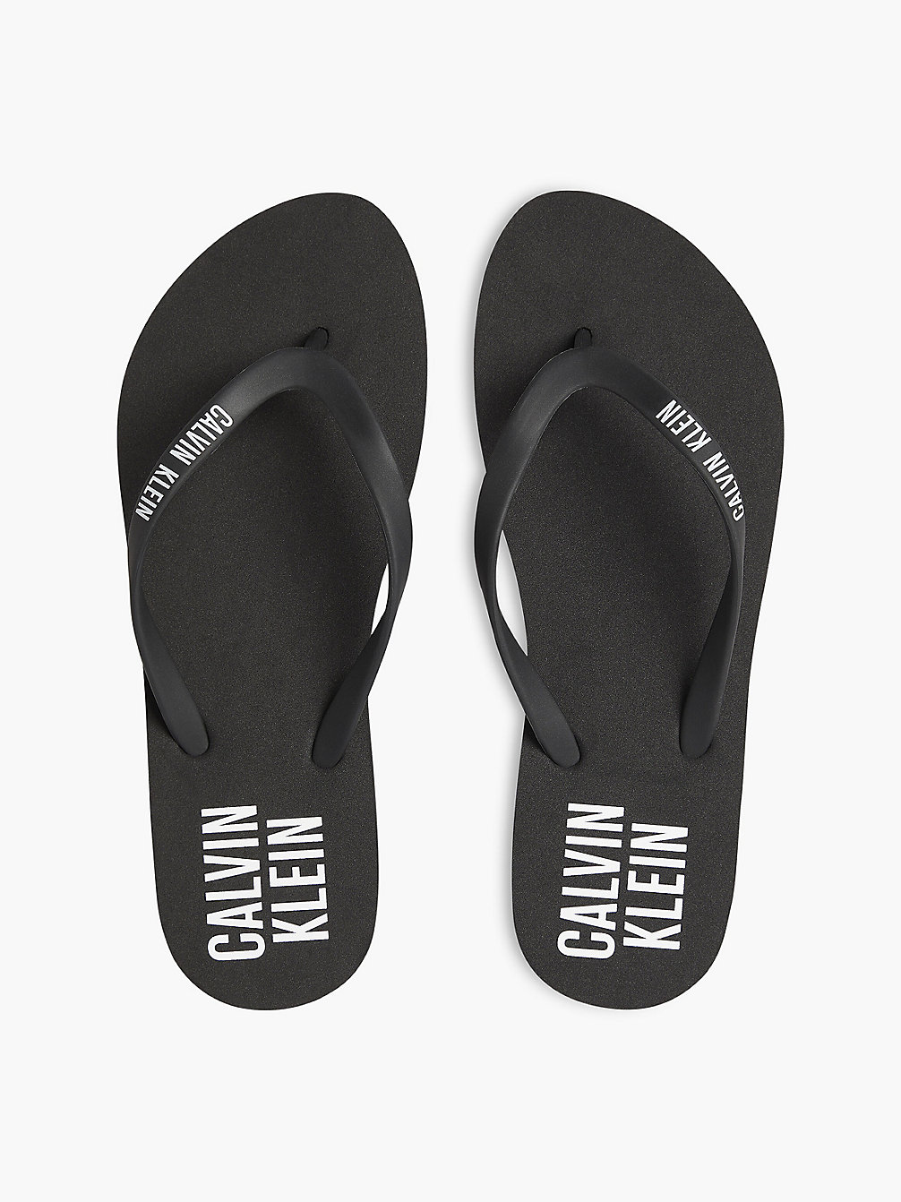 BLACK > Slippers Met Logo > undefined dames - Calvin Klein