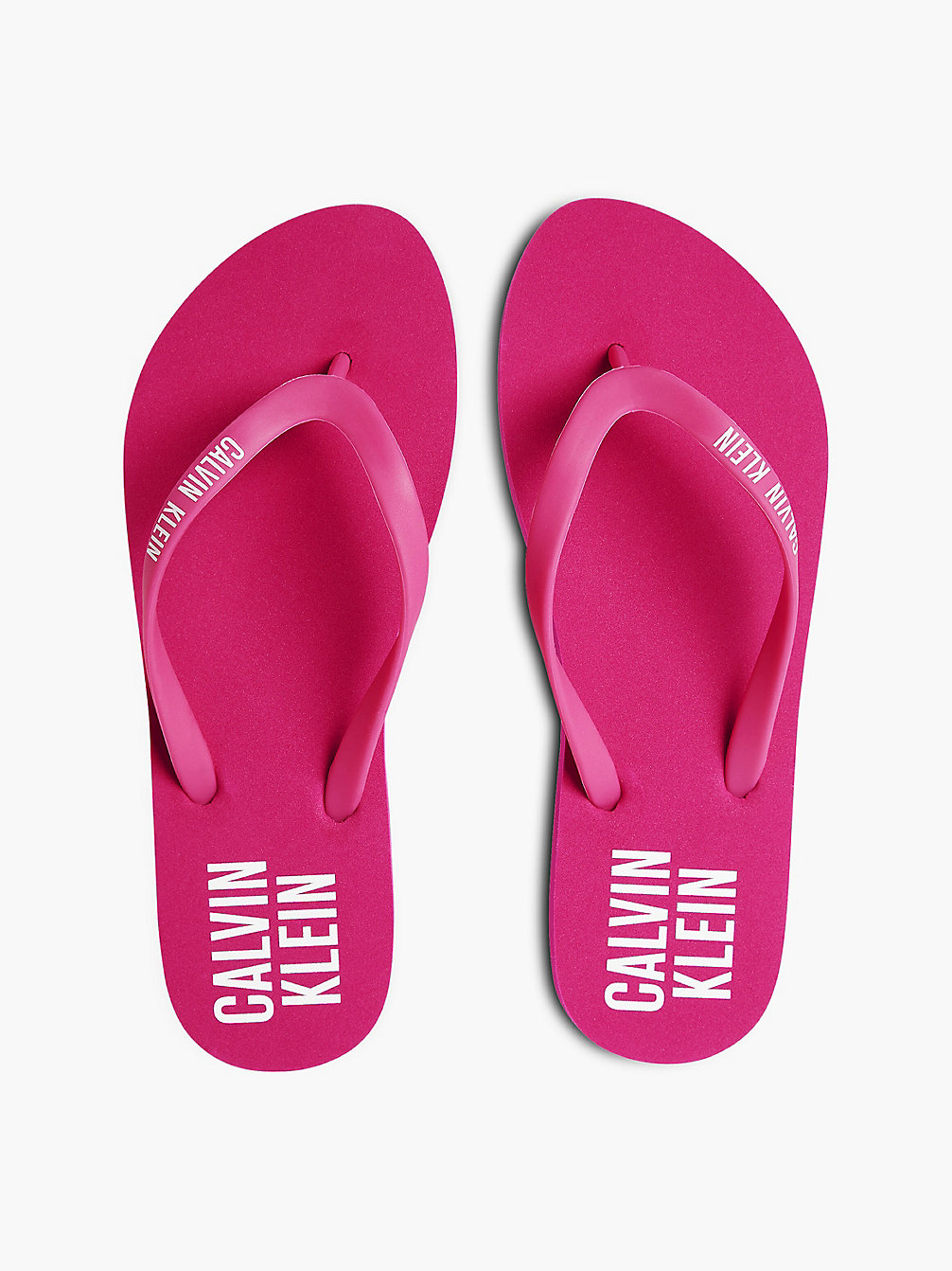 ROYAL PINK Slippers Met Logo undefined dames Calvin Klein