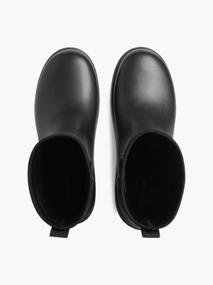 rain boots with wedge