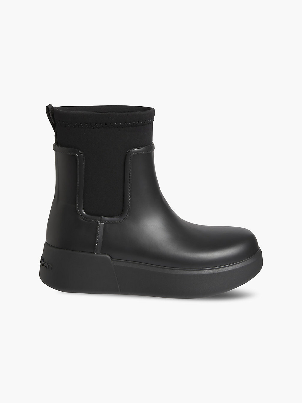 CK BLACK Wedge Rain Boots undefined women Calvin Klein