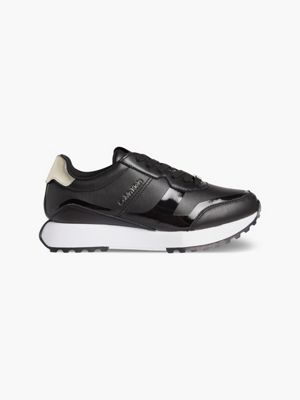calvin klein flatform trainers