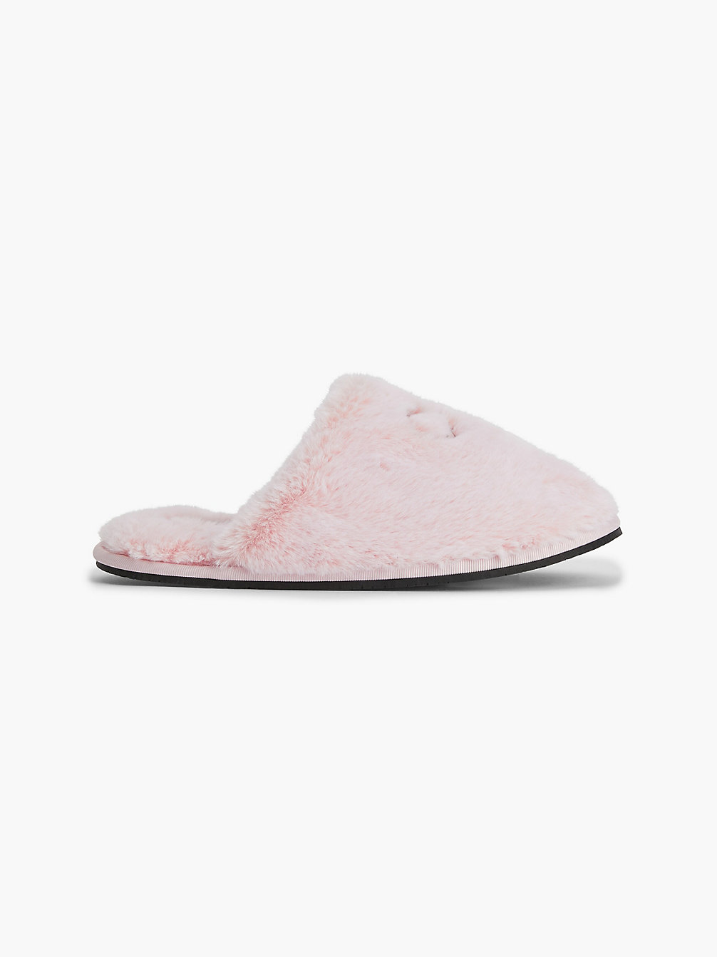 PINK BLOOM Recycled Faux Fur Slippers undefined women Calvin Klein