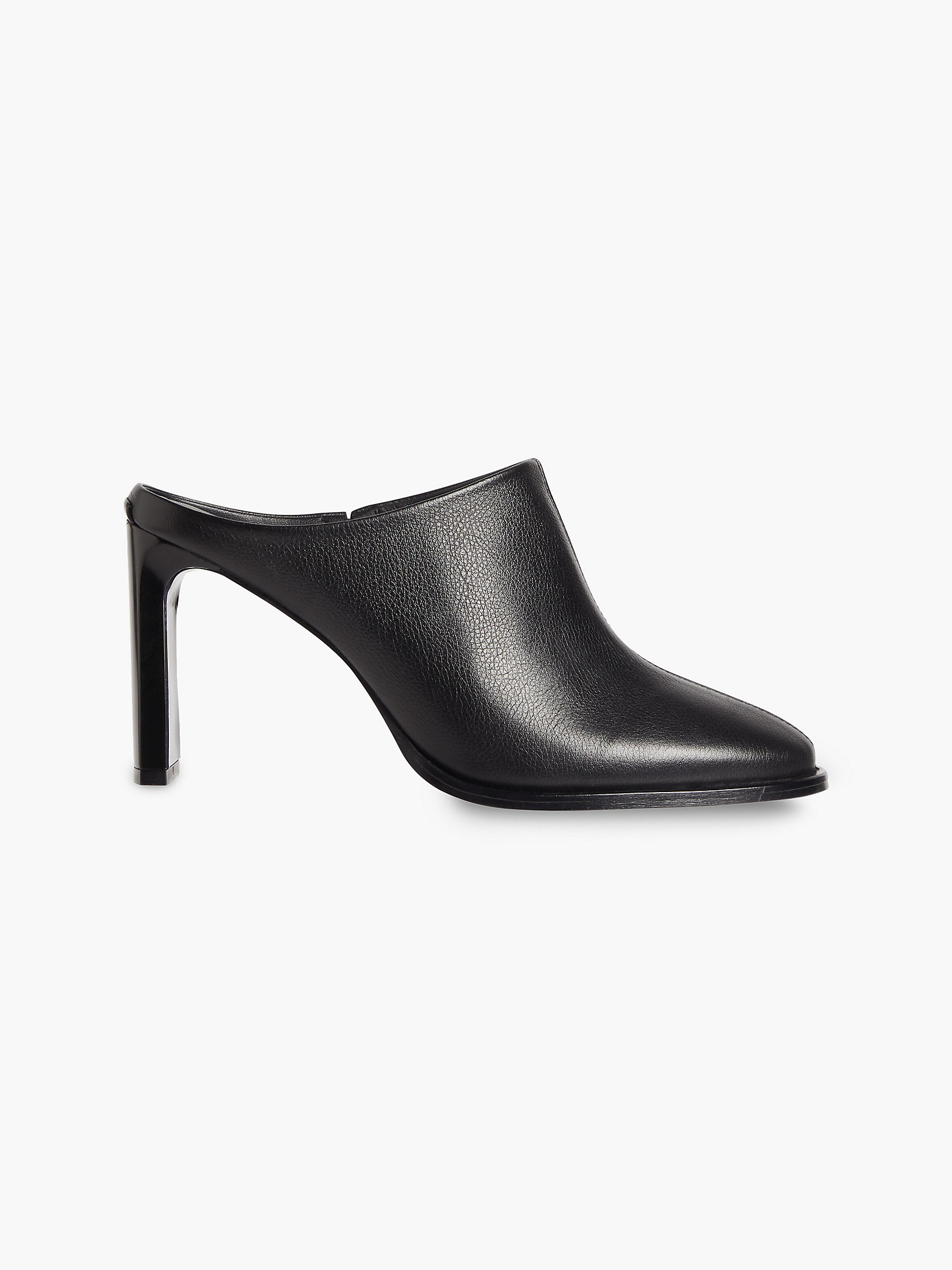 CK Black > Кожаные мюли на каблуках > undefined Женщины - Calvin Klein