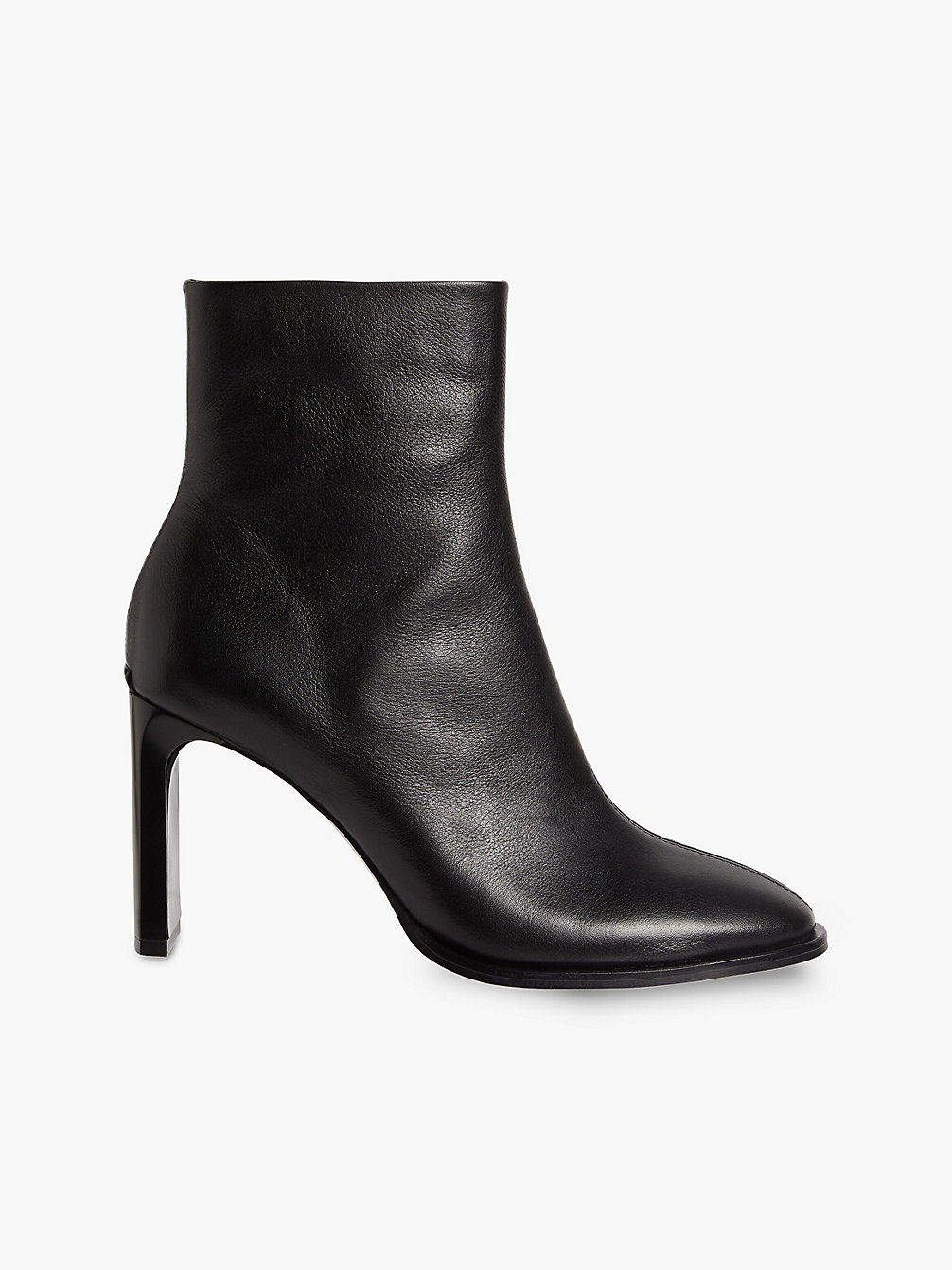 CK BLACK > Ankle-Boots Mit Absatz Aus Leder > undefined Damen - Calvin Klein
