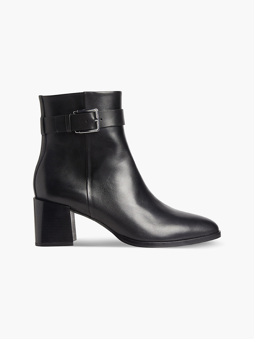 CK BLACK Leather Boots undefined women Calvin Klein