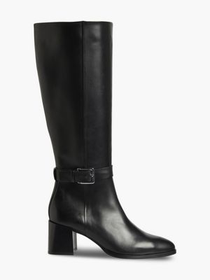  leder-boots für damen - calvin klein