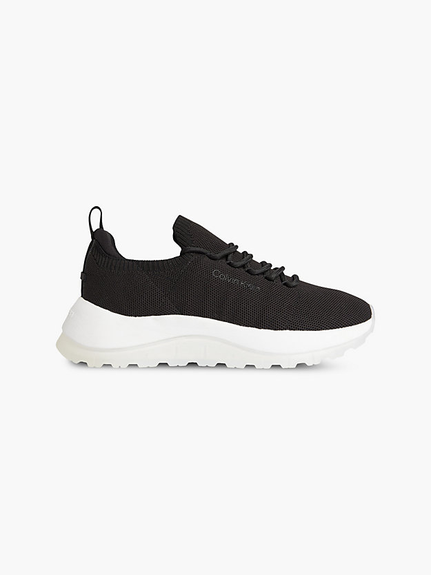 CK BLACK Recycled Sock Trainers for women CALVIN KLEIN