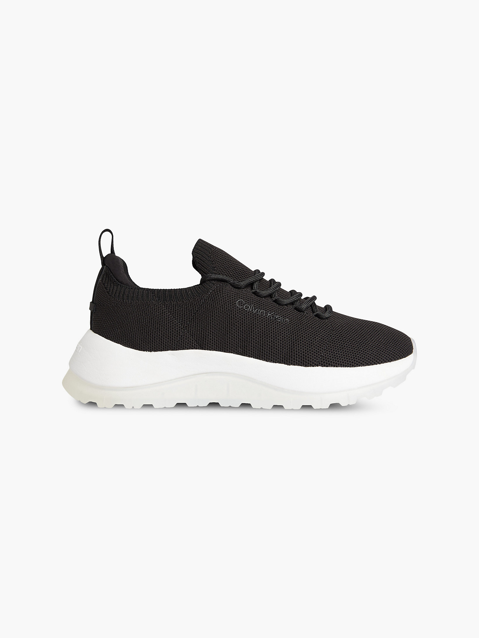 CK Black Recycled Sock Trainers undefined women Calvin Klein