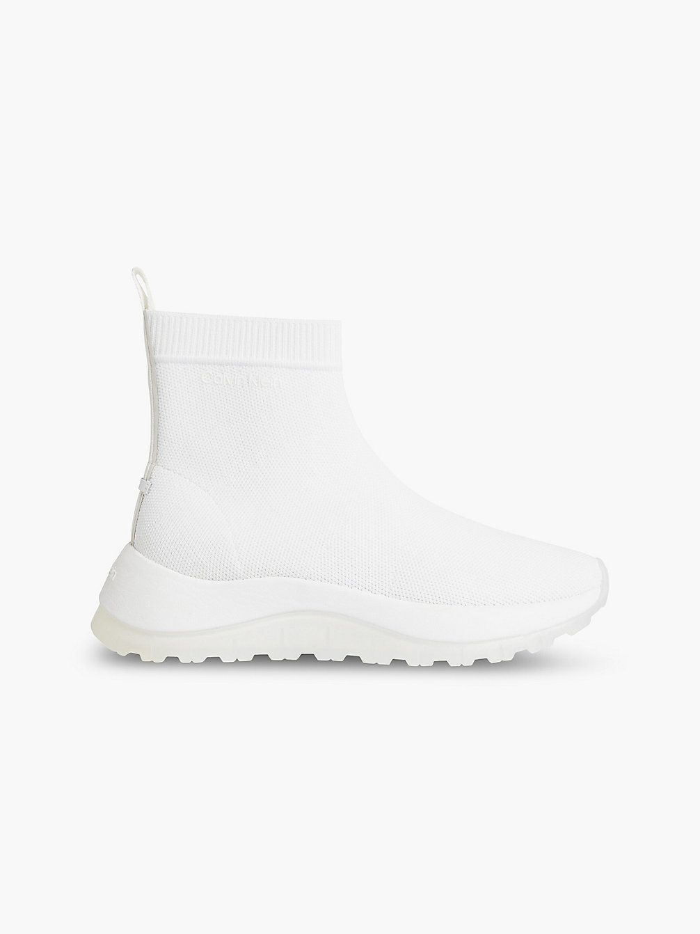 CK WHITE High-Top Sock Trainers undefined women Calvin Klein