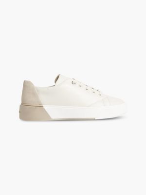  leder-sneakers für damen - calvin klein