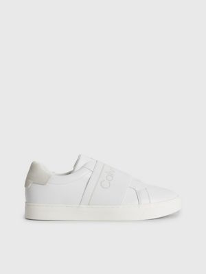 Leather Slip-On Shoes Calvin Klein® | Hw0Hw01416Ybr