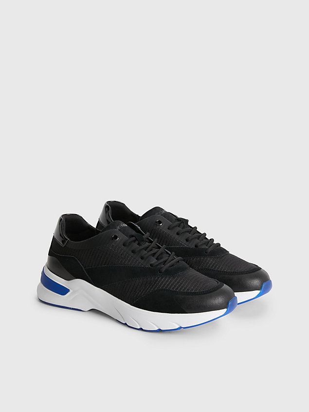 black ripstop trainers for women calvin klein