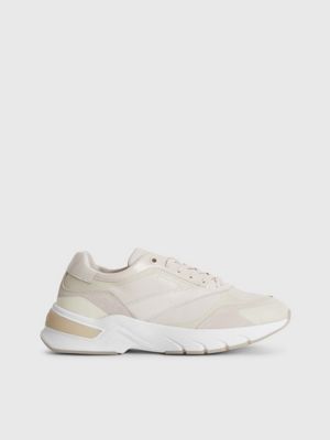 white calvin klein trainers womens