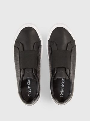 Calvin klein slip on hot sale sneakers