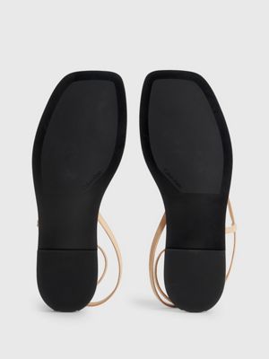 Calvin klein hot sale leather sandals