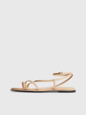 Leather Sandals Calvin Klein® HW0HW01603AB2