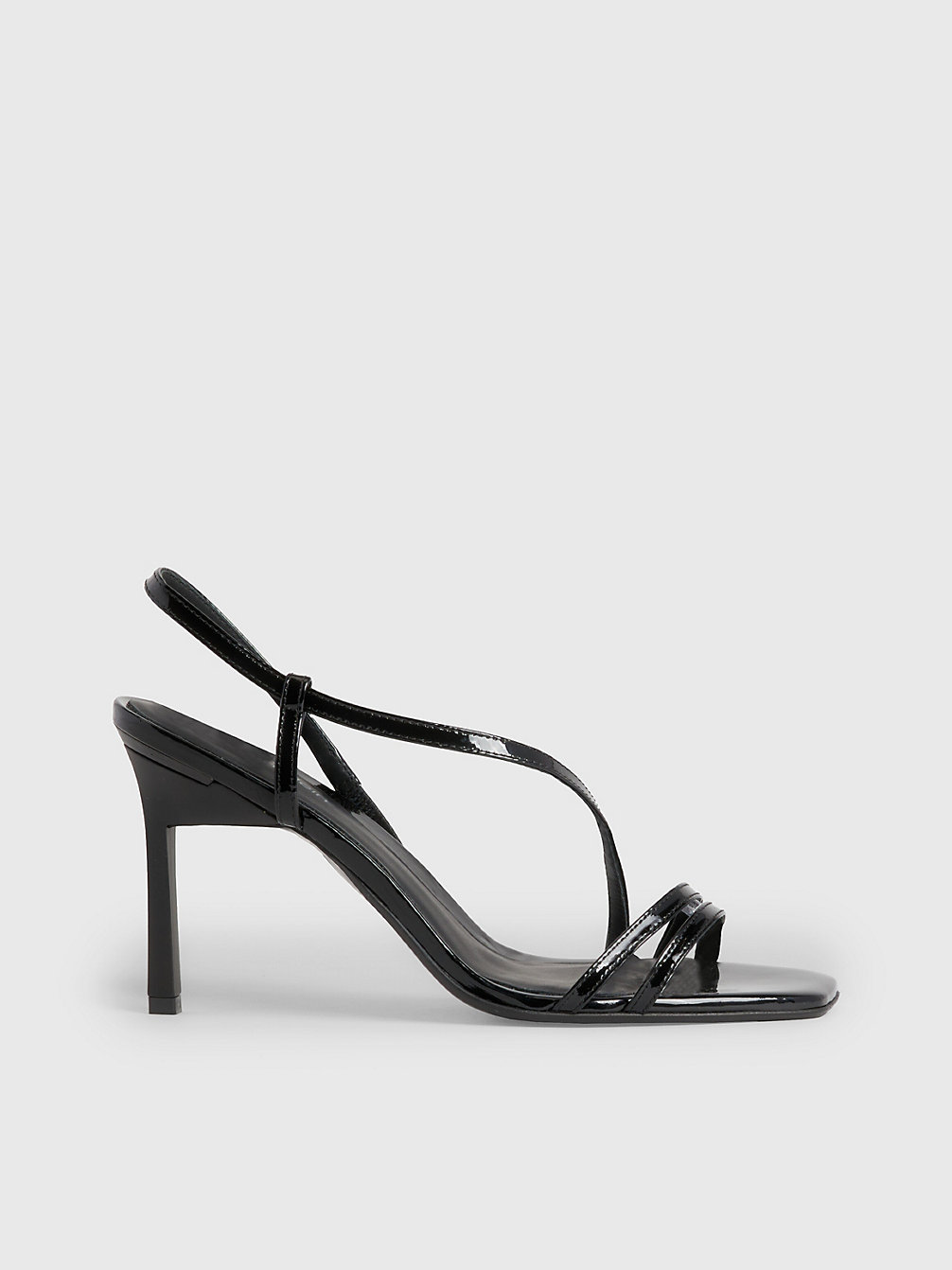 CK BLACK Stiletto-Sandalen Aus Leder undefined Damen Calvin Klein