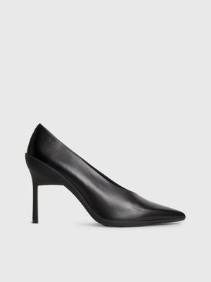 Calvin Klein Women's Brady Pump, Black Patent, 6