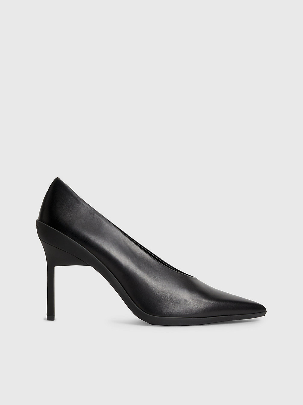 Zapatos De Salón Con Tacón De Aguja De Piel > CK BLACK > undefined mujer > Calvin Klein