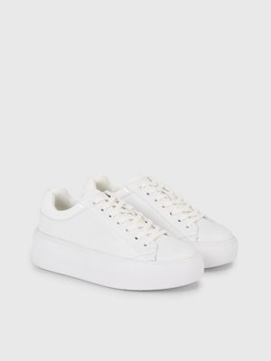 Leather Platform Trainers Calvin Klein® | HW0HW01659YBR