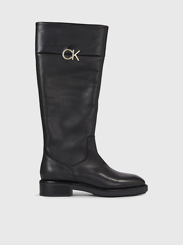  leather boots for women calvin klein