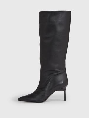 Leather Stiletto Boots Calvin Klein® | HW0HW01691BEH