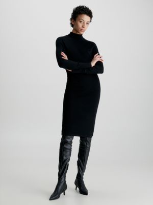 Calvin klein hotsell thigh high boots