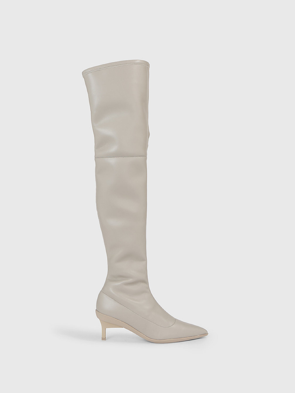 MEDIUM TAUPE Stiletto-Overknee-Boots undefined Damen Calvin Klein