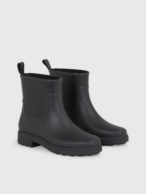 Bottes de pluie avec logo Calvin Klein HW0HW01695BEH