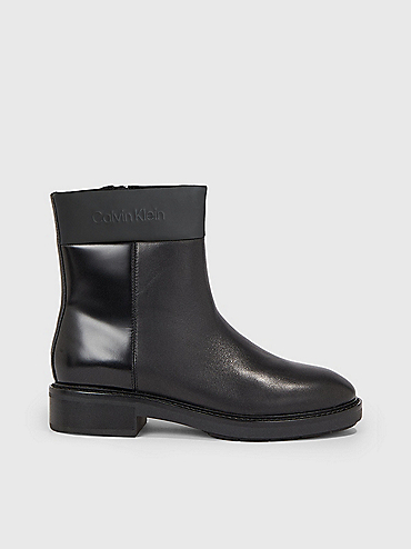 Faux Leather Chelsea Boots Calvin Klein® | YW0YW012540GT