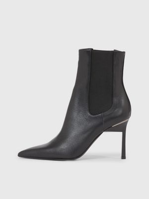 Leather Stiletto Chelsea Boots Calvin Klein® | HW0HW01708BEH