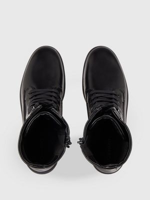 Calvin klein devlin box leather clearance boots