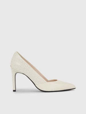 Calvin klein beige heels sale