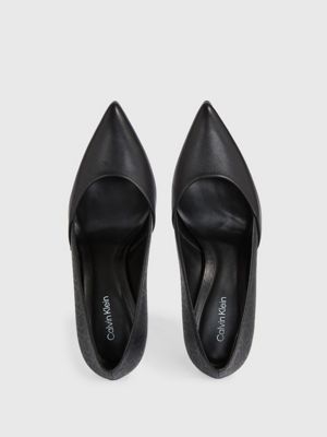 Leather Logo Pumps Calvin Klein HW0HW01737BEH