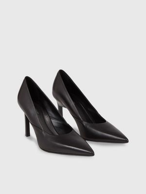 Leather Stiletto Pumps Calvin Klein HW0HW01761BEH