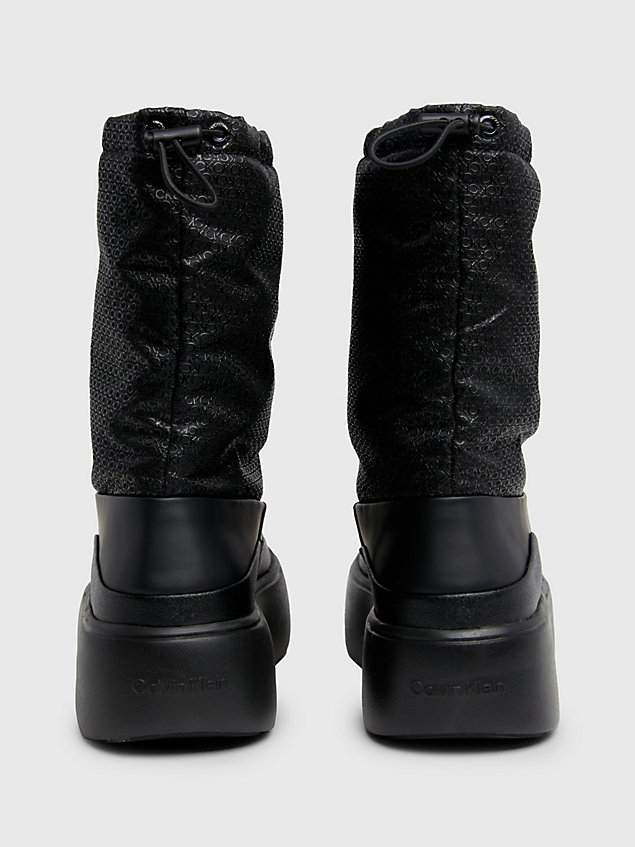black platform snow boots for women calvin klein