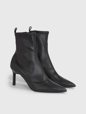 Calvin klein shop heel boots