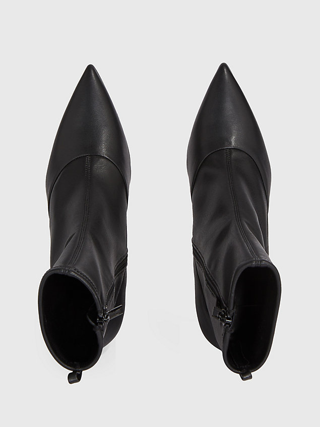 black stiletto-ankle-boots für damen - calvin klein