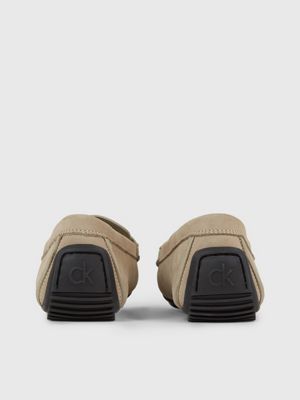 Calvin klein suede loafers on sale womens