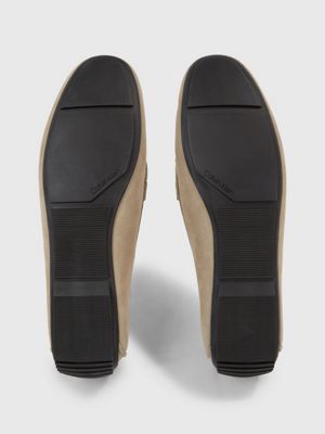 Calvin klein suede loafers on sale womens