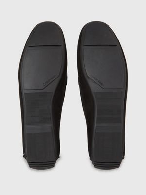 Calvin klein sale mens suede loafers