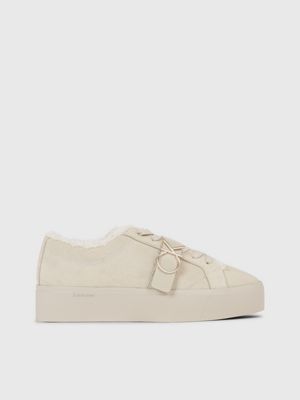 Suede hot sale platform trainers