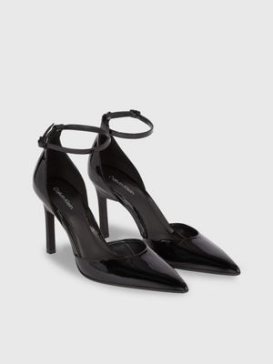 Calvin klein patent leather on sale heels